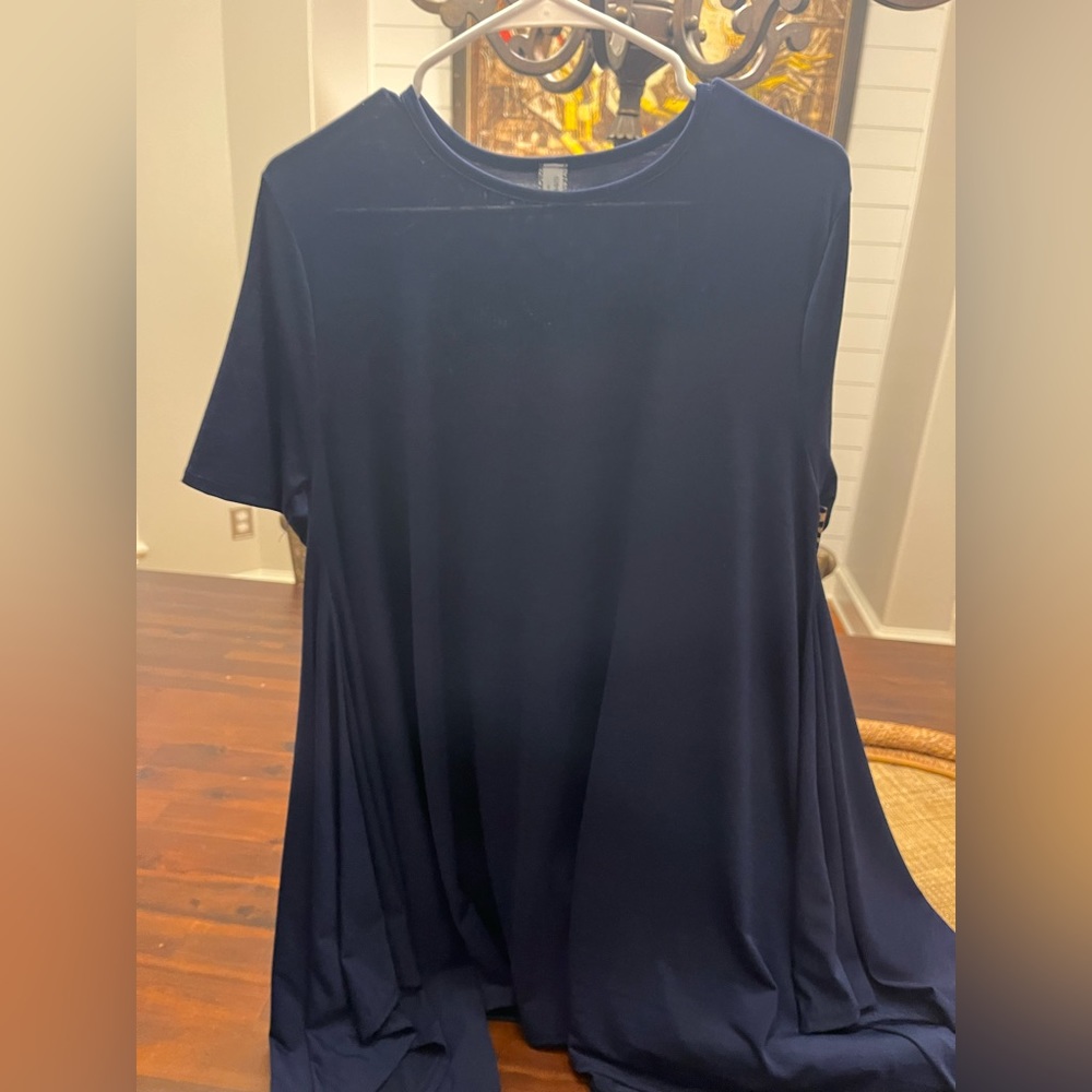Navy t shirt dress from Boutique